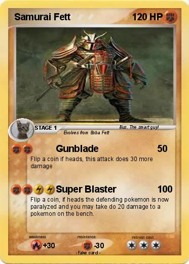 Pokemon Samurai Fett