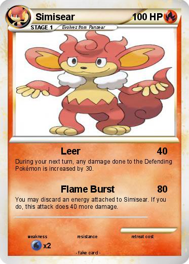 Pokemon Simisear