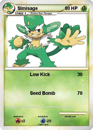 Pokemon Simisage