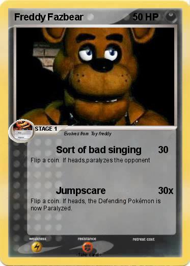Pokemon Freddy Fazbear