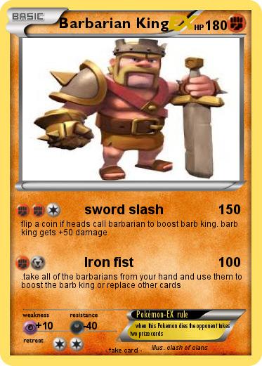 Pokemon Barbarian King