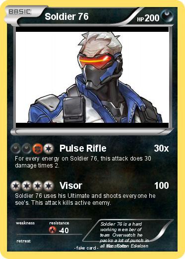 Pokemon Soldier 76