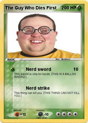 Pokemon The Guy Who Dies First