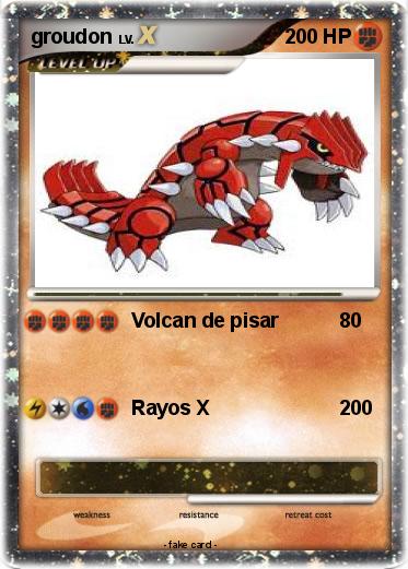 Pokemon groudon