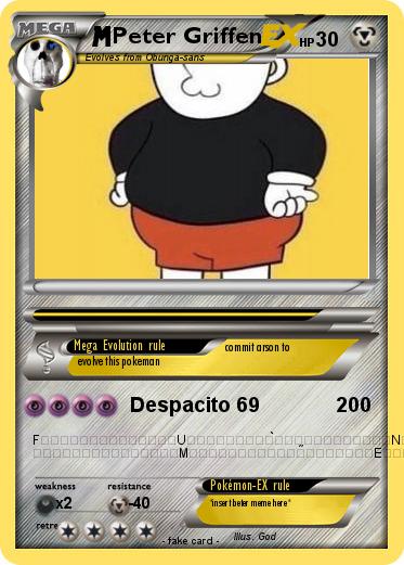 Pokemon Peter Griffen