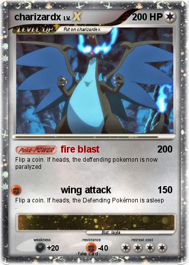 Pokemon charizardx