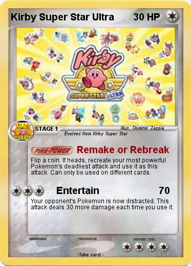 Pokemon Kirby Super Star Ultra