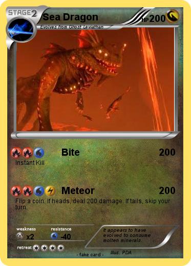 Pokemon Sea Dragon