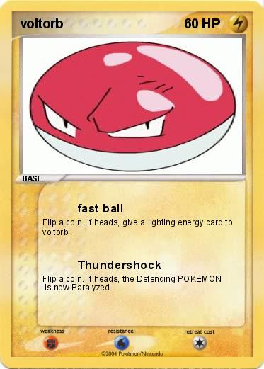 Pokemon voltorb