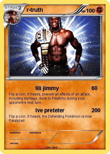 Pokemon ZACK RYDER