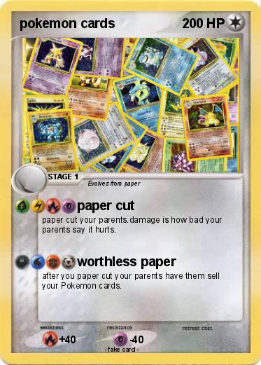 Pokemon pokemon cards