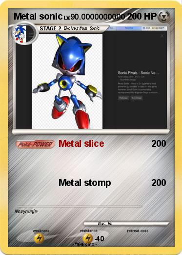Pokemon Metal sonic