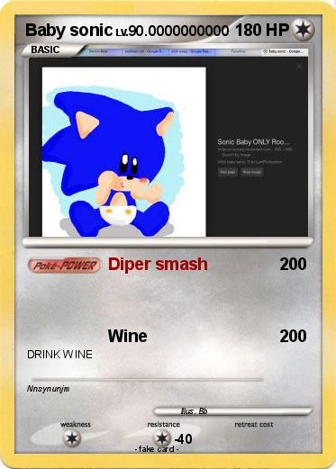 Pokemon Baby sonic