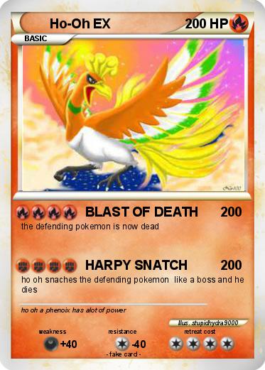 Pokemon Ho-Oh EX