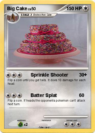 Pokemon Big Cake