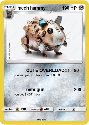 Pokemon mech hammy