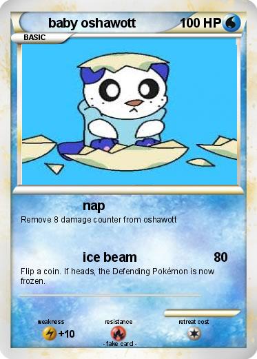 Pokemon baby oshawott