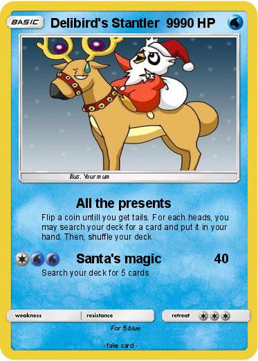 Pokemon Delibird's Stantler  99
