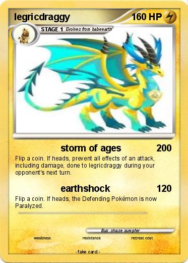 Pokemon legricdraggy