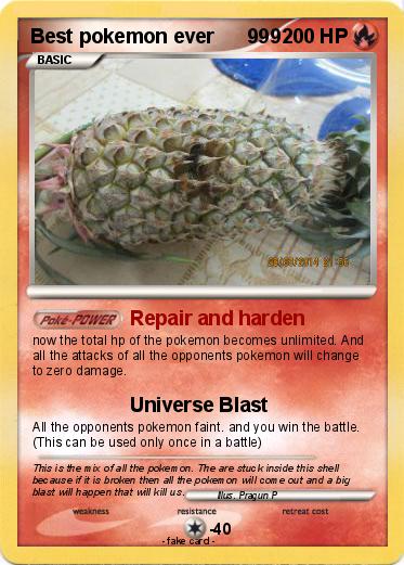 Pokemon Best pokemon ever      999