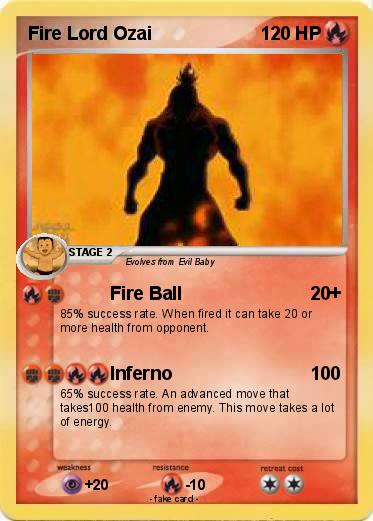 Pokemon Fire Lord Ozai