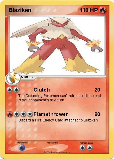 Pokemon Blaziken