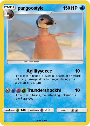 Pokemon pangoostyle