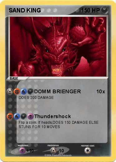 Pokemon SAND KING