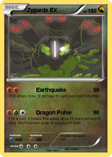 Pokemon Zygarde EX