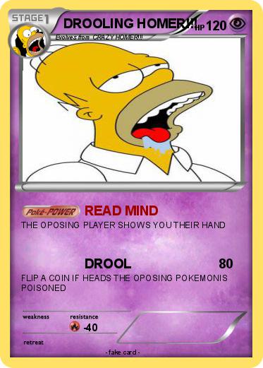 Pokemon DROOLING HOMER!!!