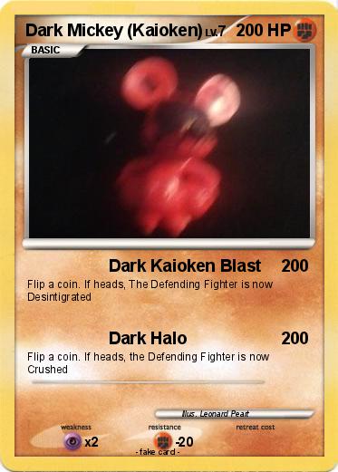 Pokemon Dark Mickey (Kaioken)