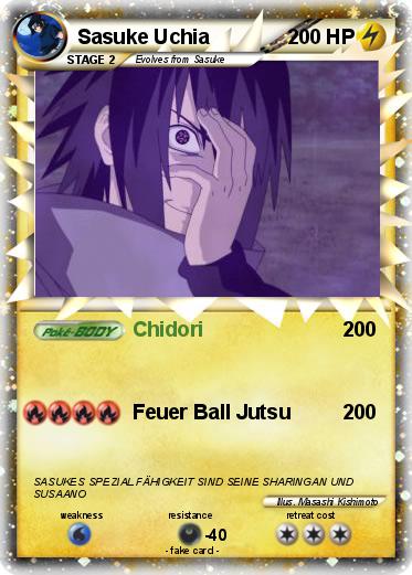 Pokemon Sasuke Uchia