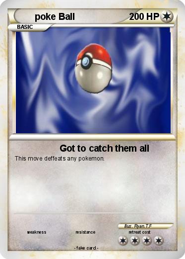 Pokemon poke Ball
