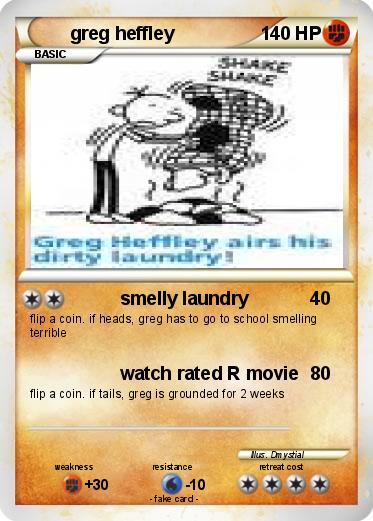 Pokemon greg heffley