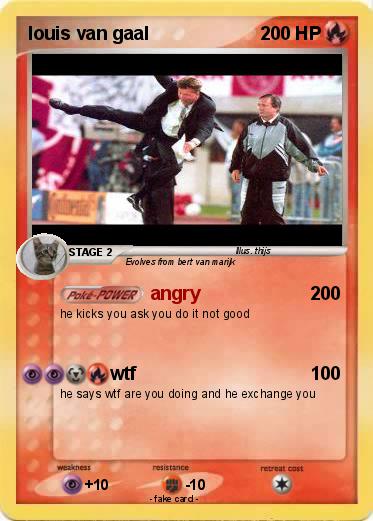 Pokemon louis van gaal