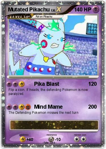 Pokemon Mutated Pikachu