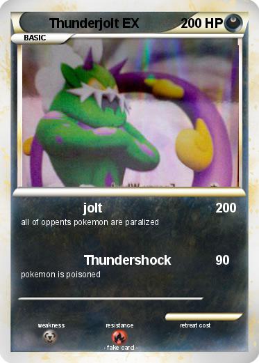 Pokemon Thunderjolt EX