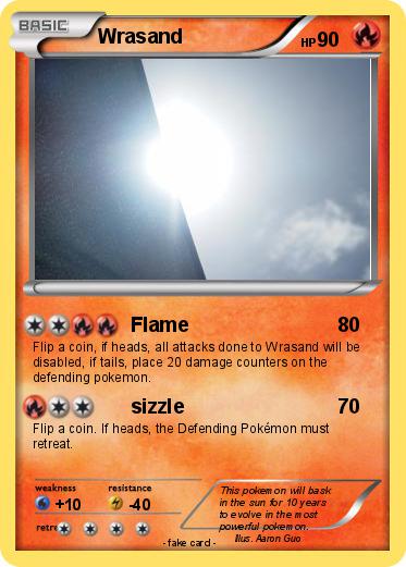 Pokemon Wrasand