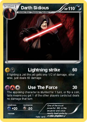 Pokemon Darth Sidious