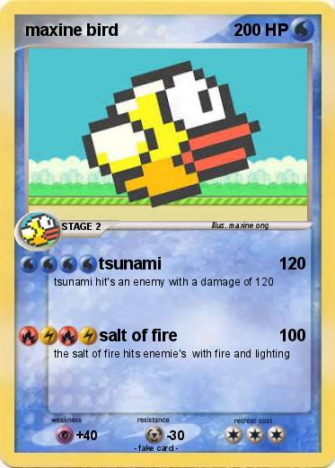 Pokemon maxine bird