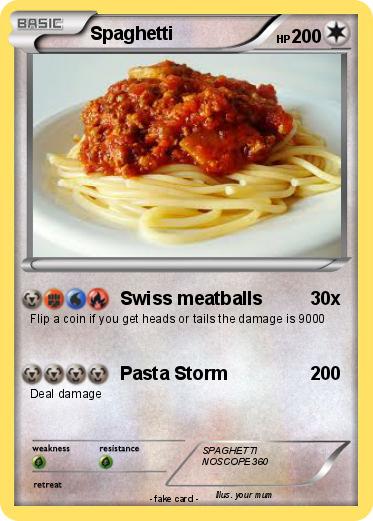 Pokemon Spaghetti