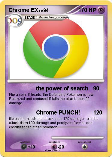 Pokemon Chrome EX