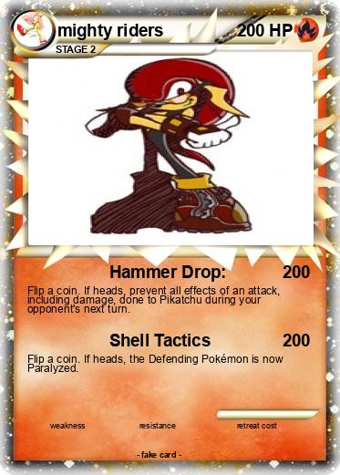 Pokemon mighty riders