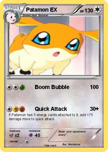 Pokemon Patamon EX