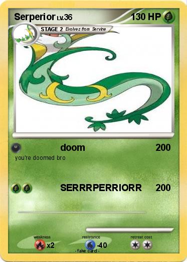 Pokemon Serperior