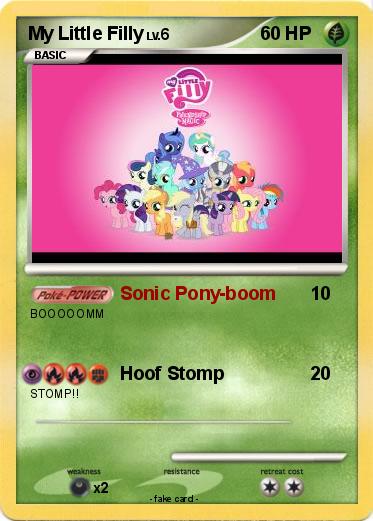 Pokemon My Little Filly