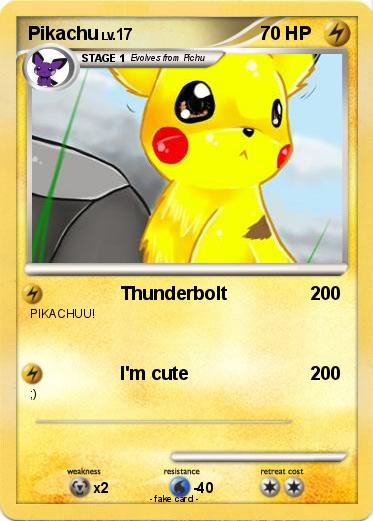 Pokemon Pikachu