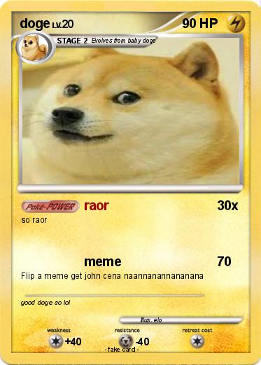 Pokemon doge