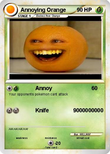 Pokemon Annoying Orange