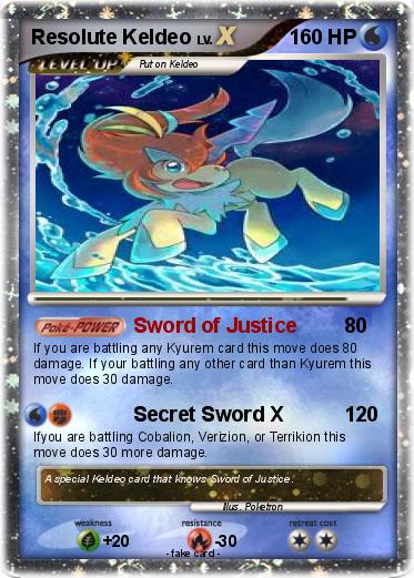 Pokemon Resolute Keldeo